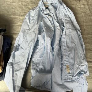 Light Blue Men's Button Down